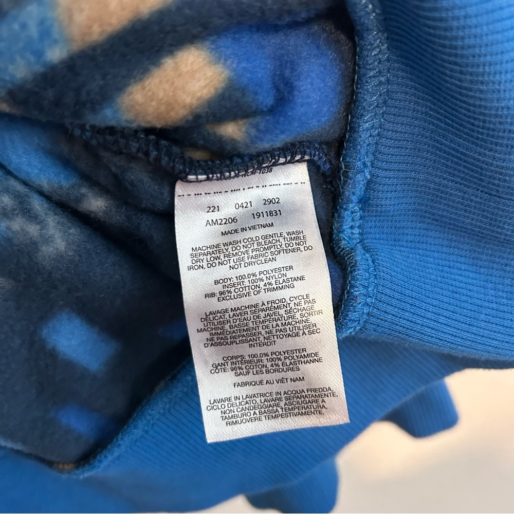 Columbia Blue Geometric Pattern Jacket - image 6